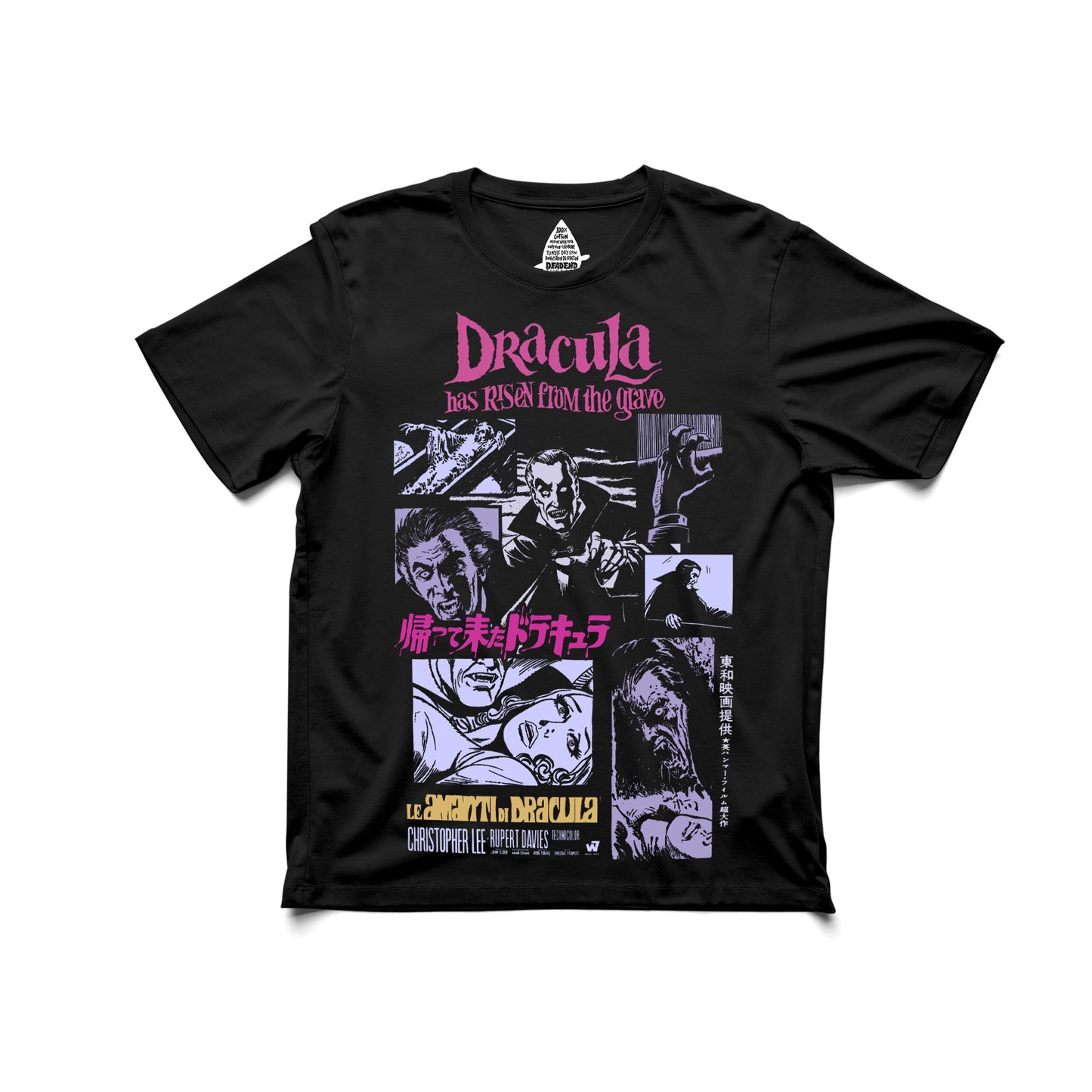 Dracula Has Risen - Black T-Shirt