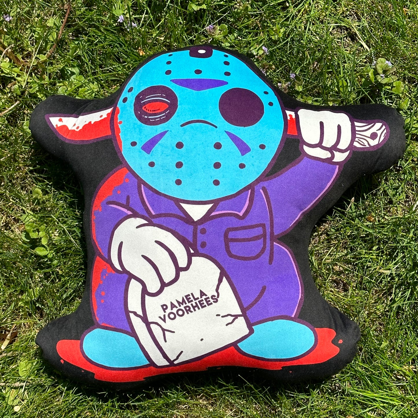 Good Luck, Campers Throw Pillow