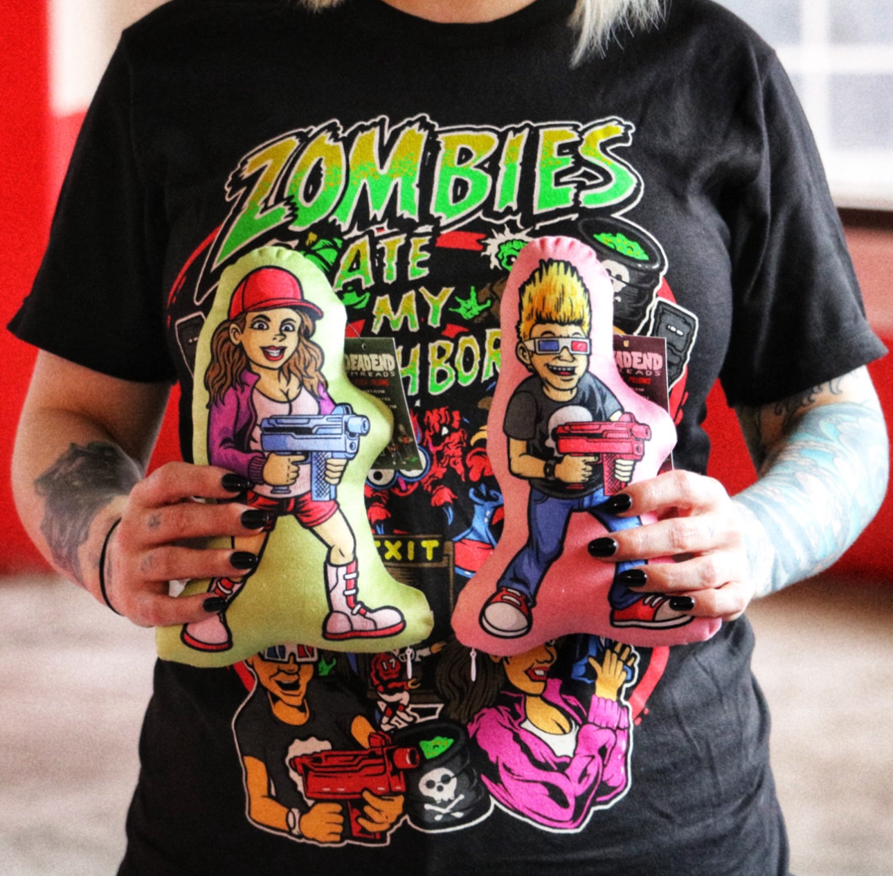 Zombies Ate My Neighbors Plush Character Pillow Series 1 Bundle