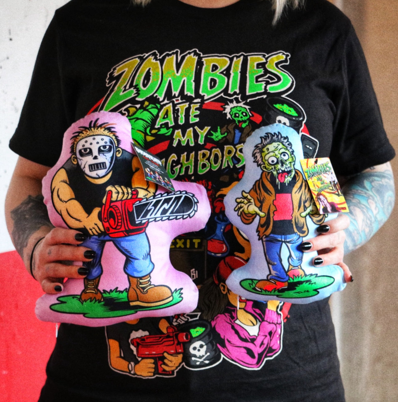 Zombies Ate My Neighbors Plush Character Pillow Series 1 Bundle