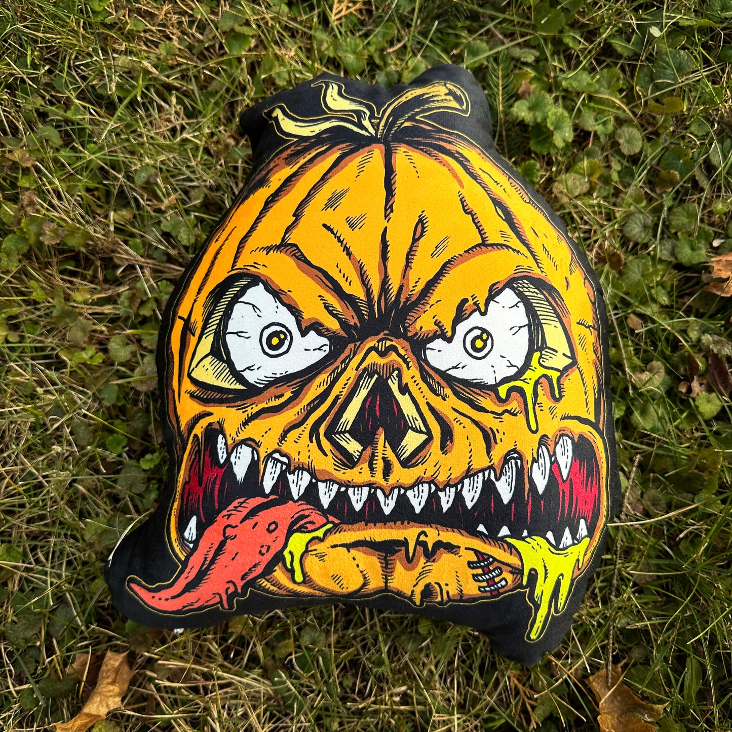 Mad Jack Throw Pillow