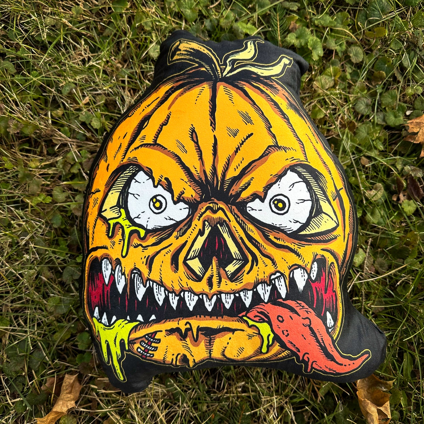 Mad Jack Throw Pillow