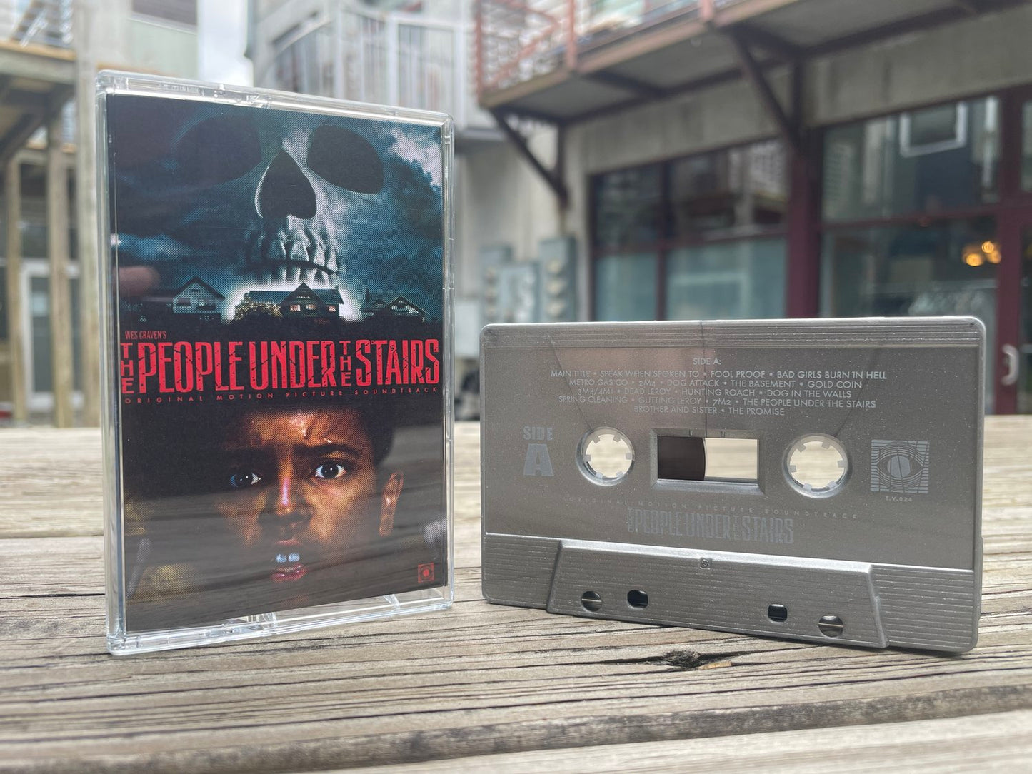The People Under the Stairs OST Cassette