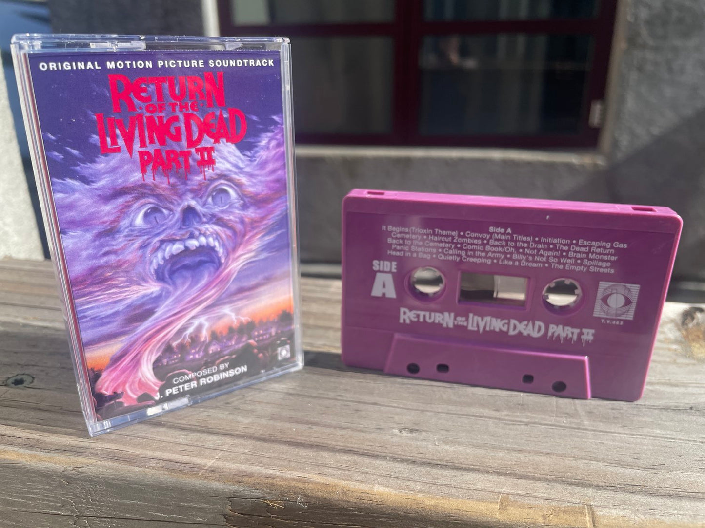 Return of the Living Dead Part II OST Cassette