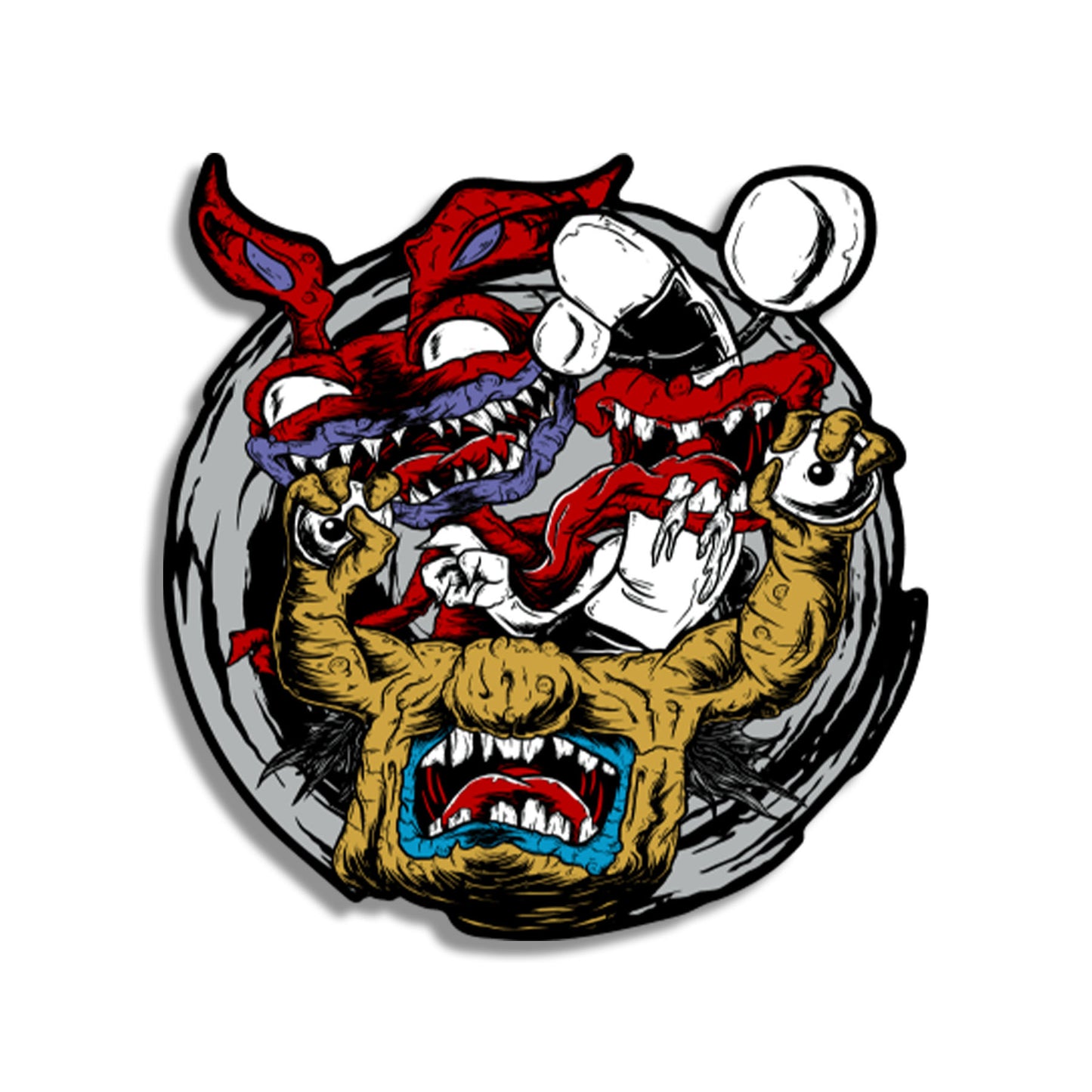 Believe in Monsters Vinyl Sticker