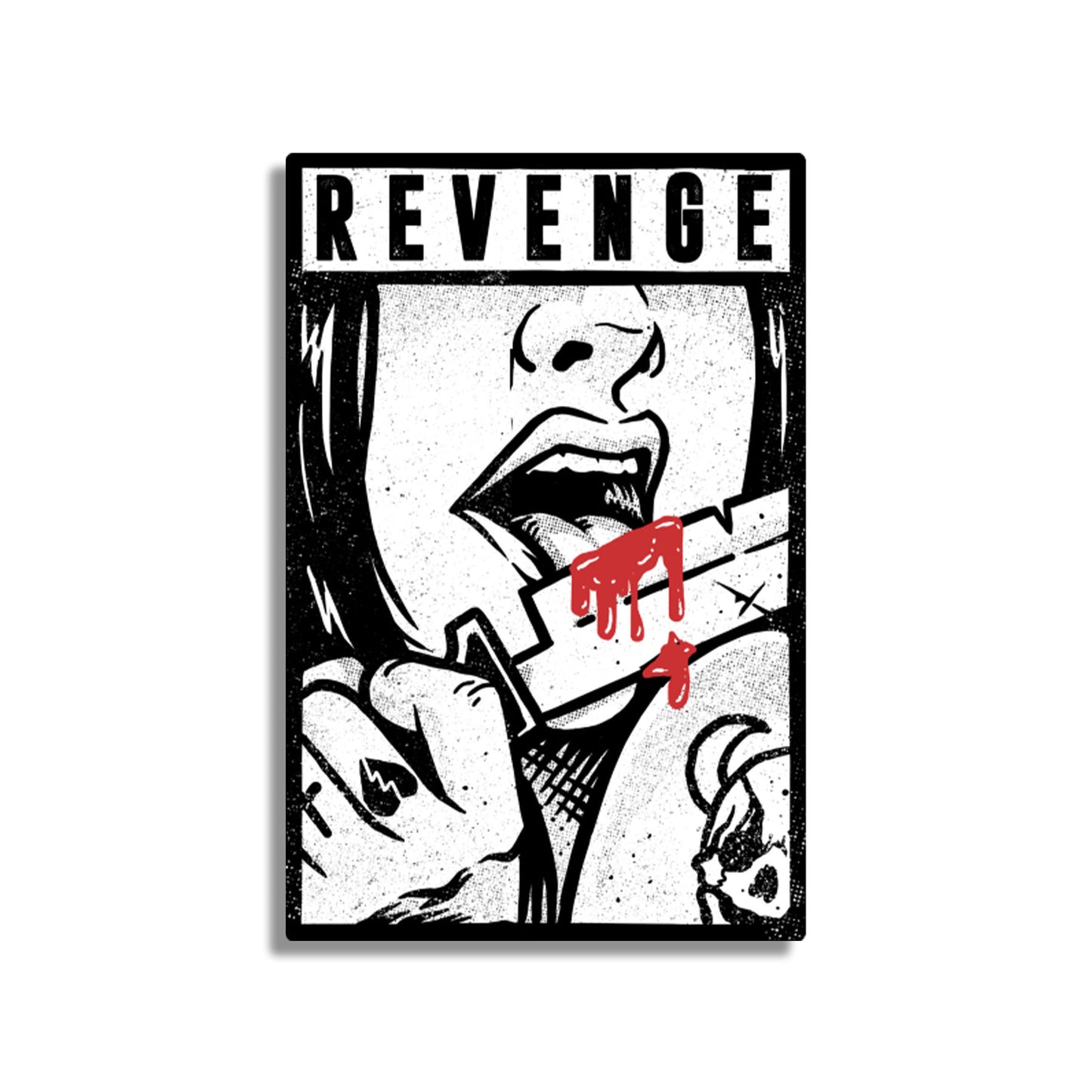 Spit on your Grave Vinyl Sticker