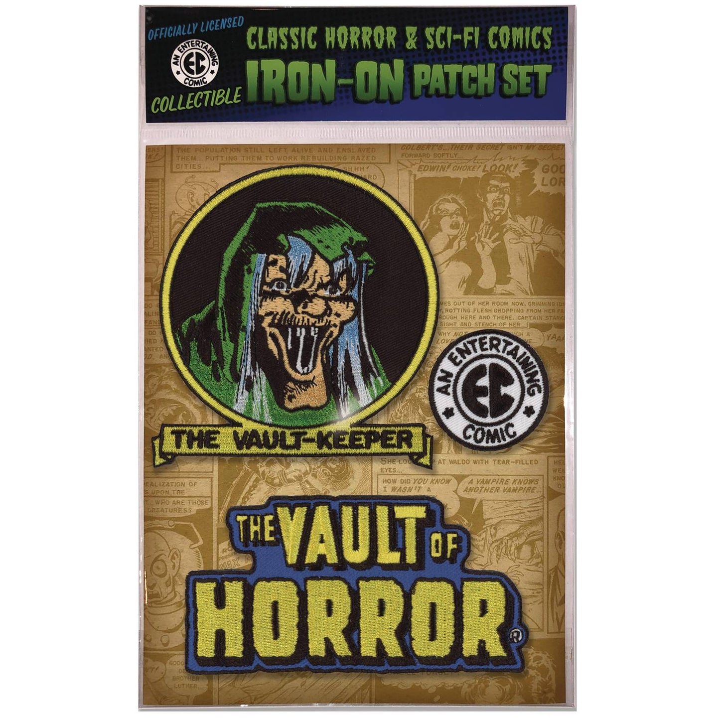 The Vault of Horror Patch Set - Officially Licenced