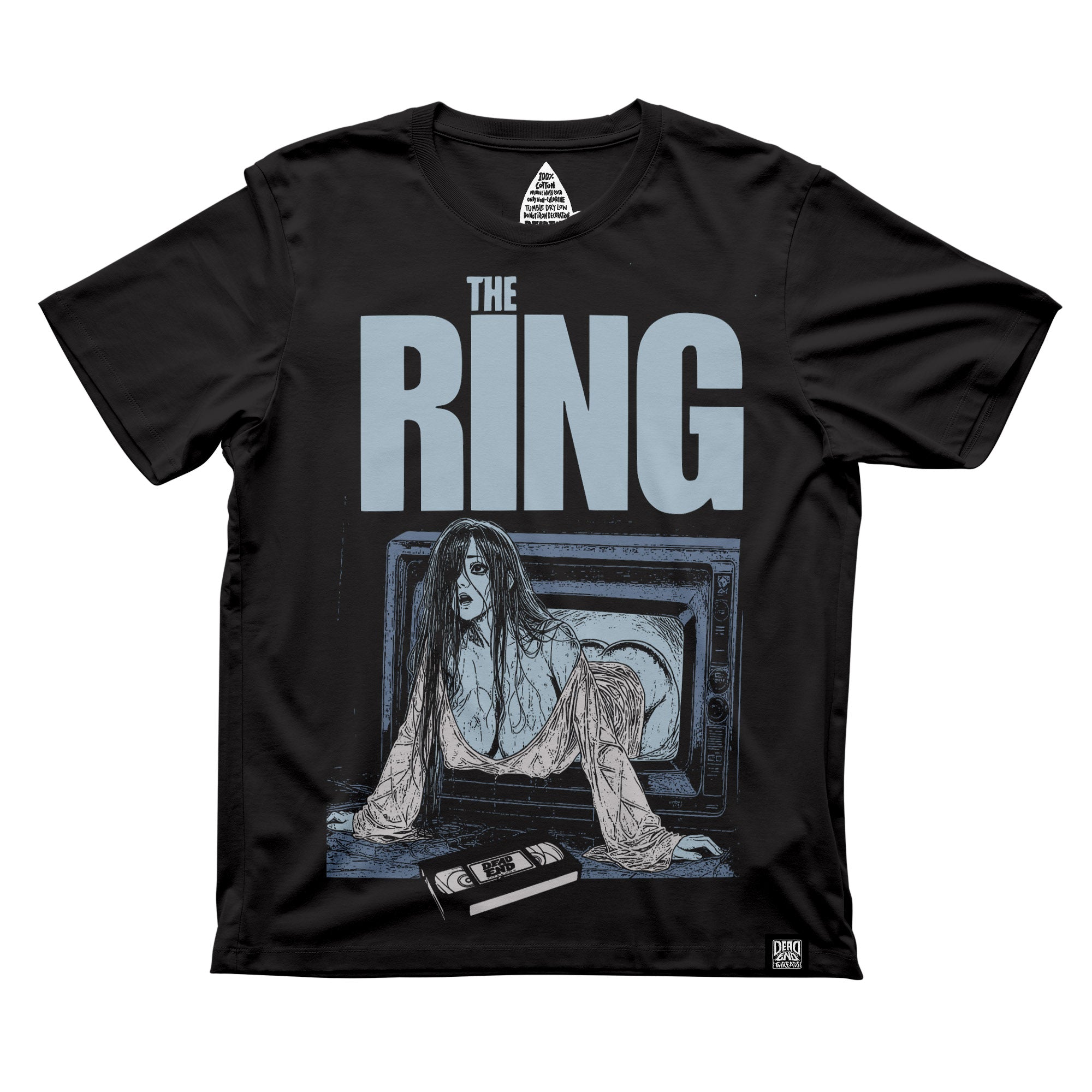 The Ring Black Tee – Dead End Threads