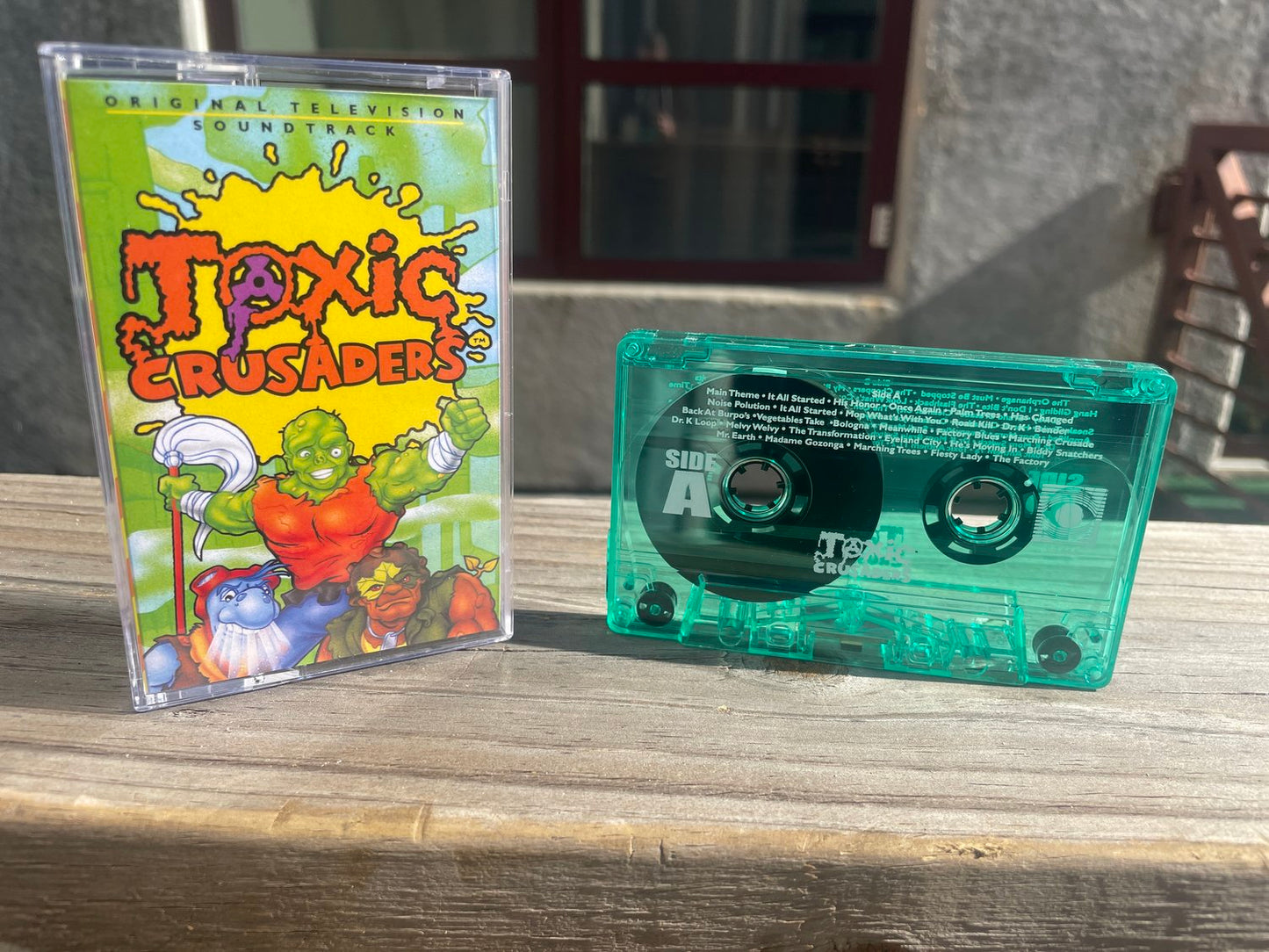 Toxic Crusaders OST Cassette