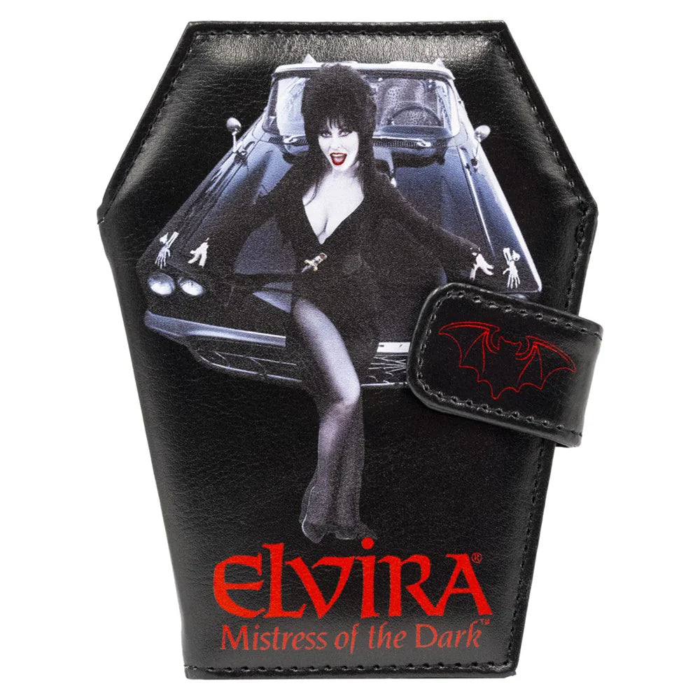 Elvira Coffin Wallet - Macabe Mobile