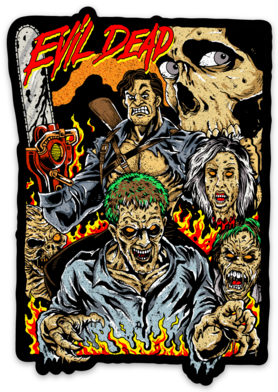Hail to the King 4" Sticker