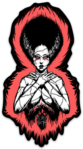The Bride 5" Vinyl Sticker
