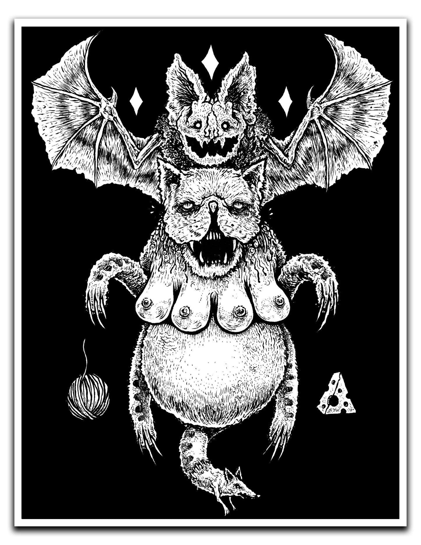 Deity - 8.5 x 11 Print