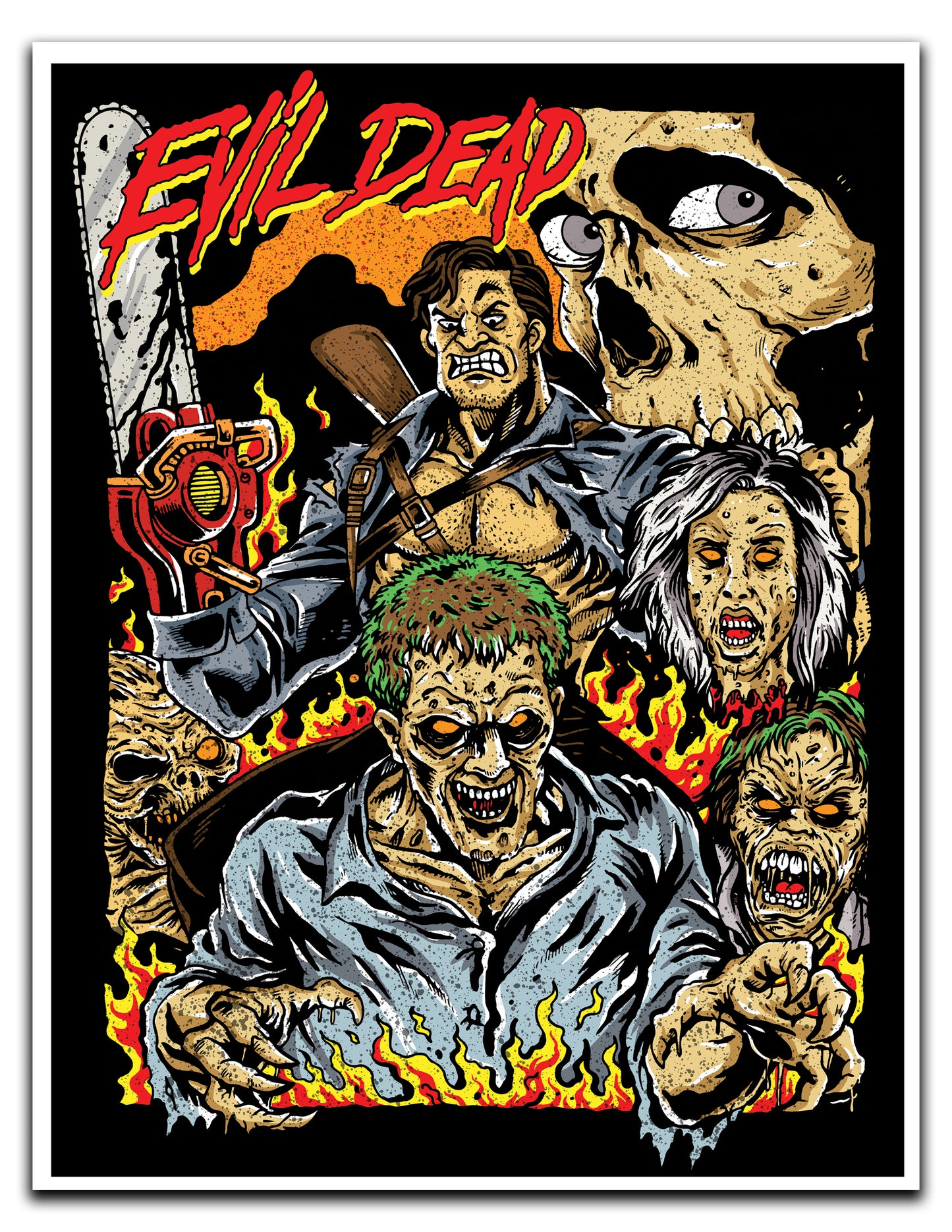 Hail to the King - 8.5 x 11 Print
