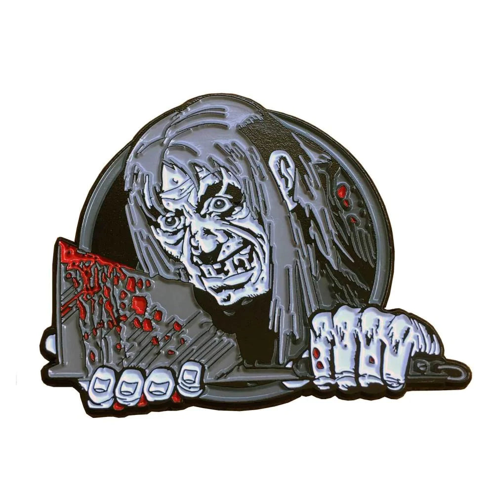 Tales From The Crypt Keeper Axe XL Enamel Pin