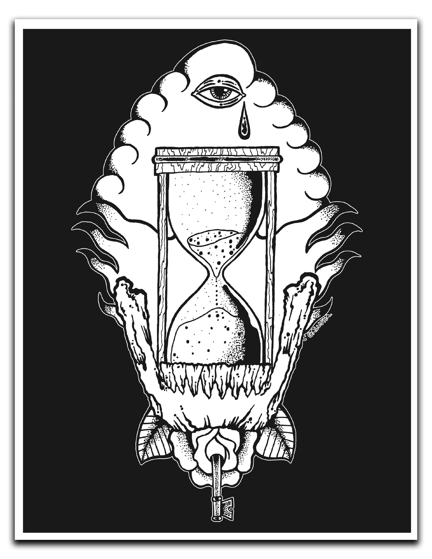 Key to Sorrow - 8.5 x 11 Print