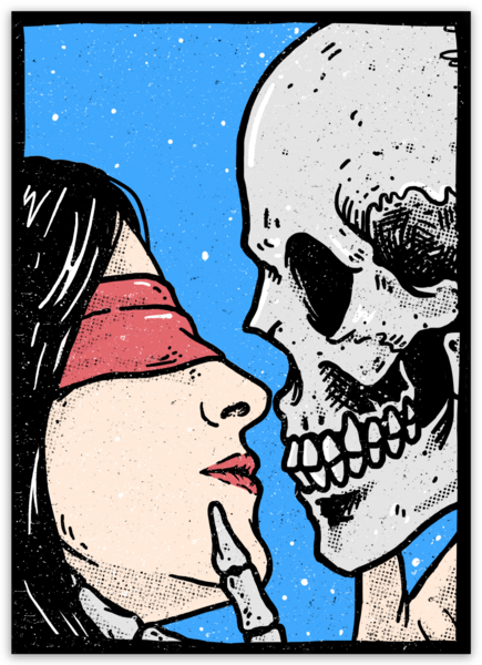 Love is Blind 4" Vinyl Sticker
