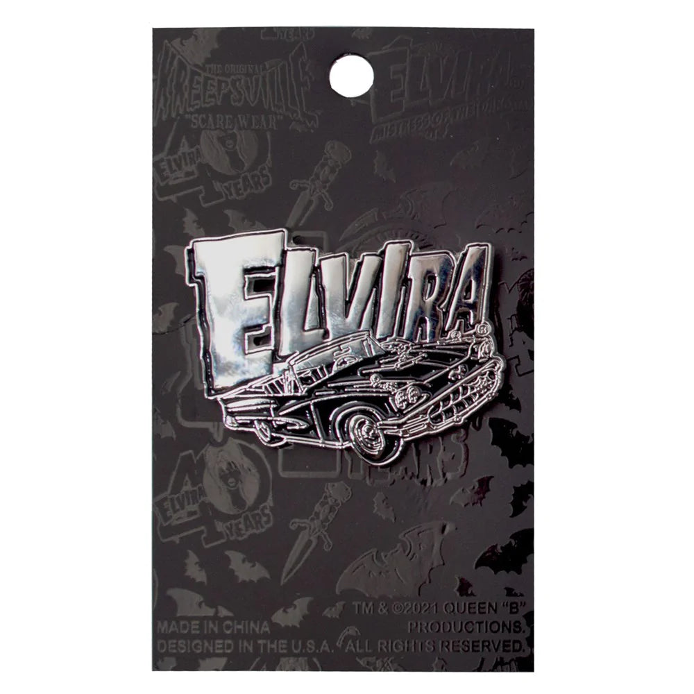 Elvira Macabre Mobile Enamel Pin
