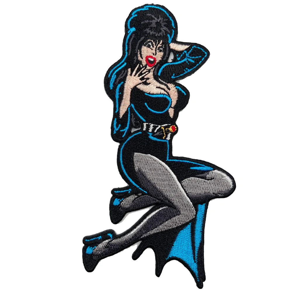 Elvira Bat Woman Patch