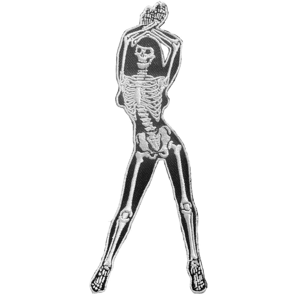 Skelli Girl Arms Up Patch
