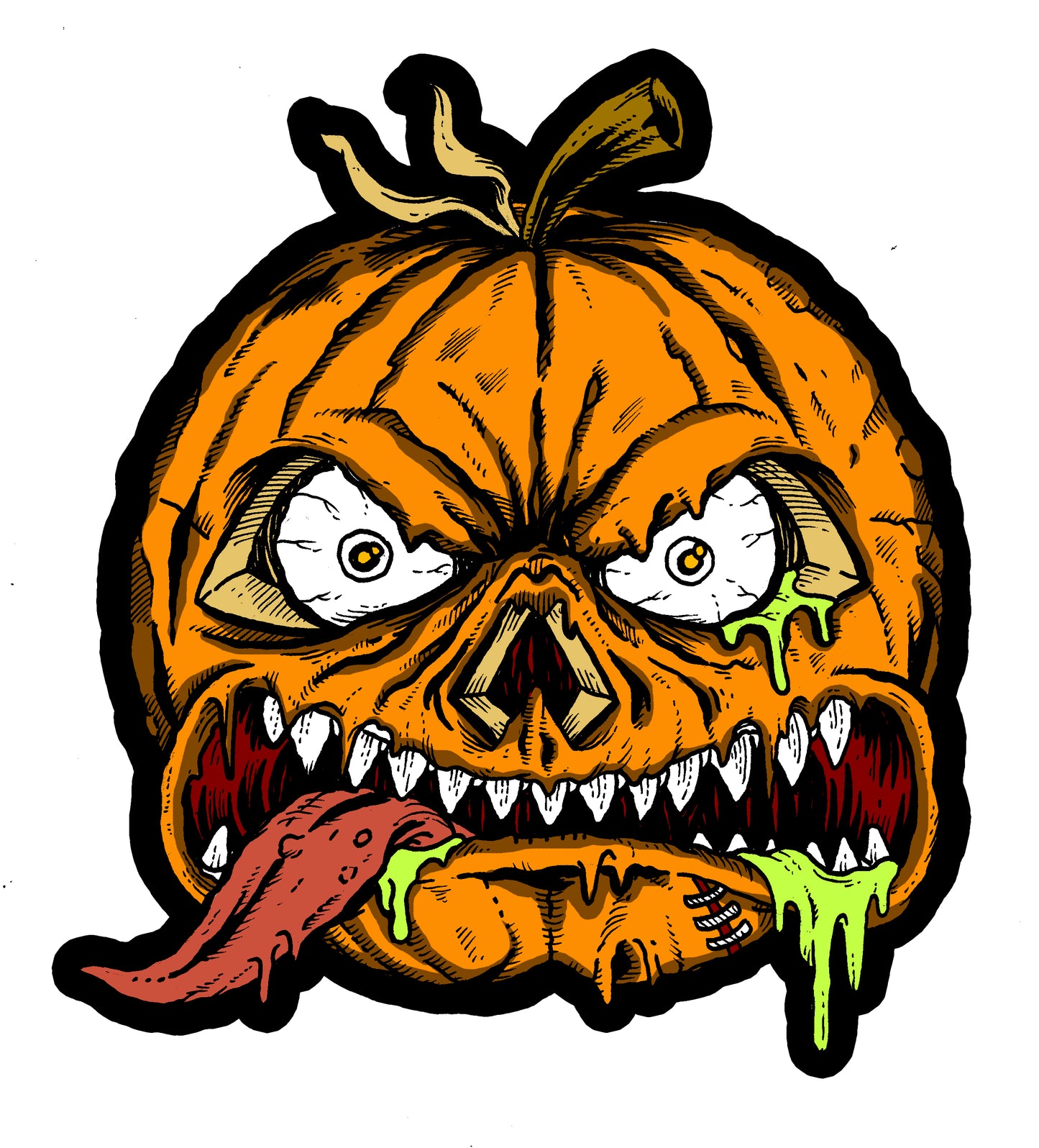 Mad Jack 3" Sticker