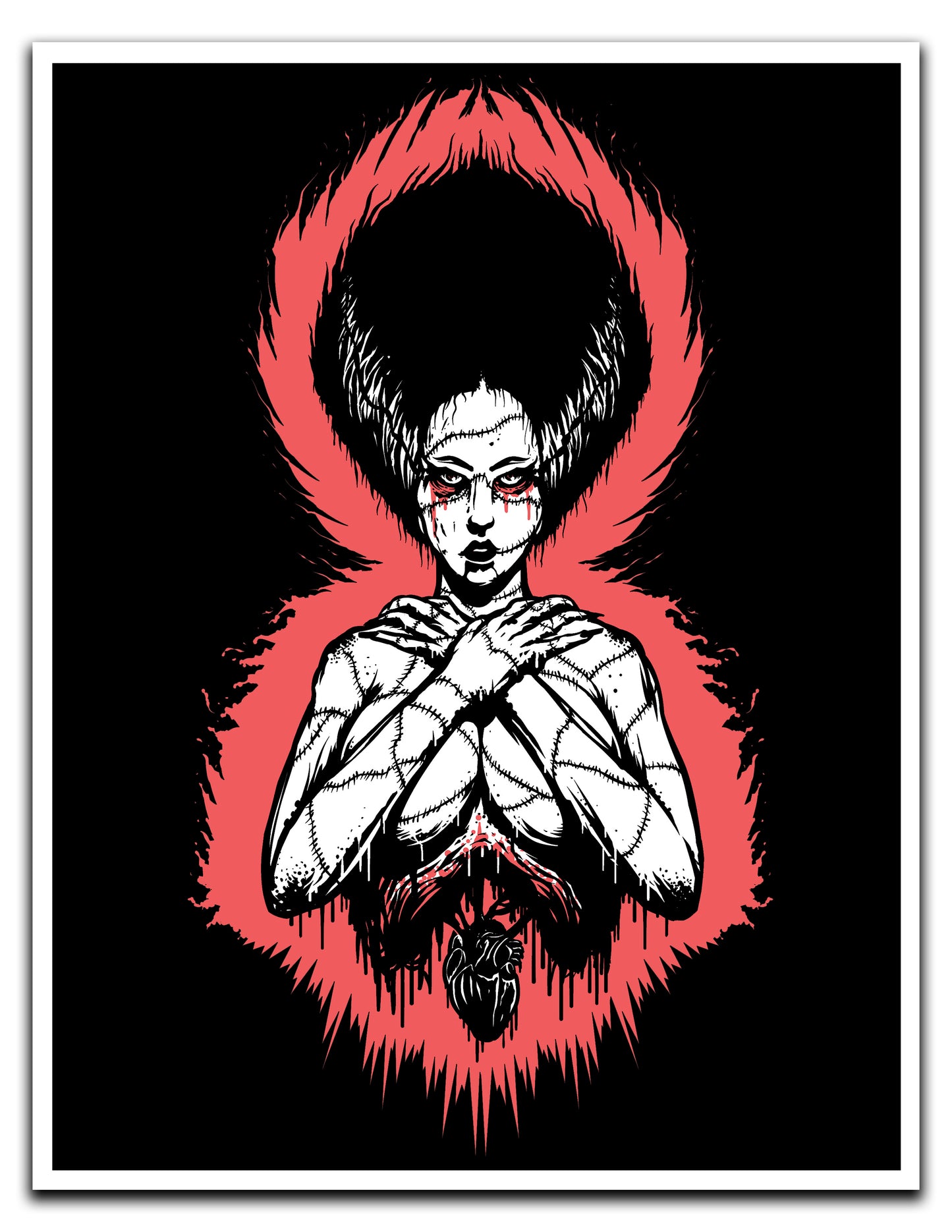 The Bride - 8.5 x 11 Print