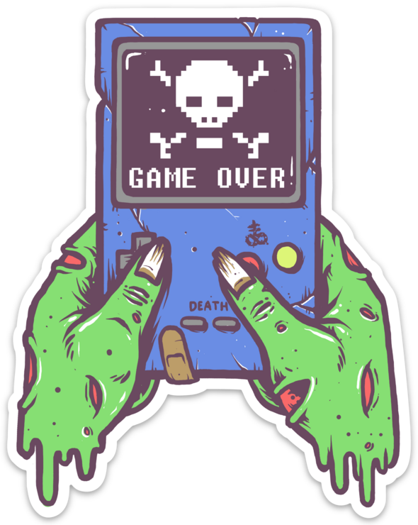 Ghoul Boy Color 5" Vinyl Sticker