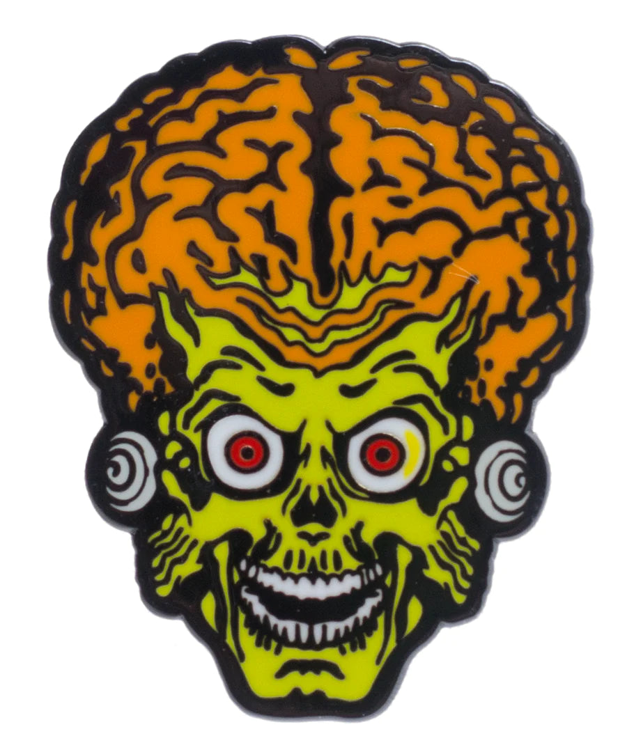 Mars Attacks Martian Invader Enamel Pin