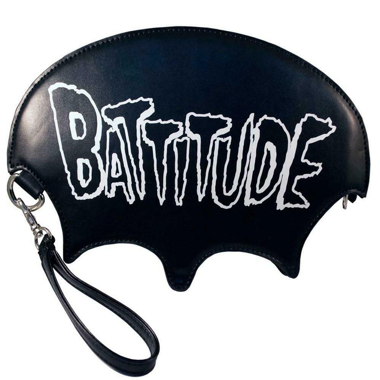 Battitude Wristlet Purse Black