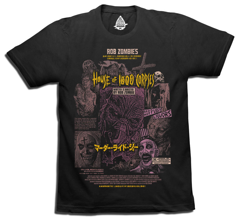 House of 1000 Corpses Black Tee