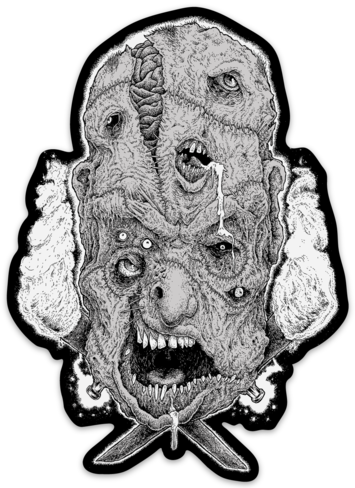 The Monster 5" Vinyl Sticker