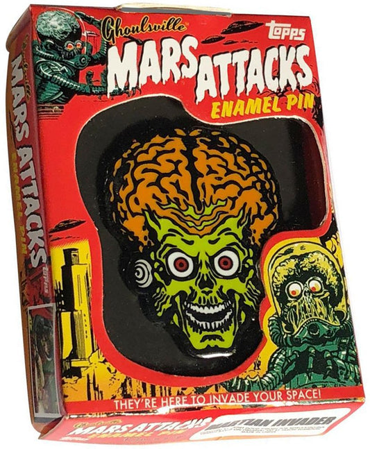 Mars Attacks Martian Invader Enamel Pin