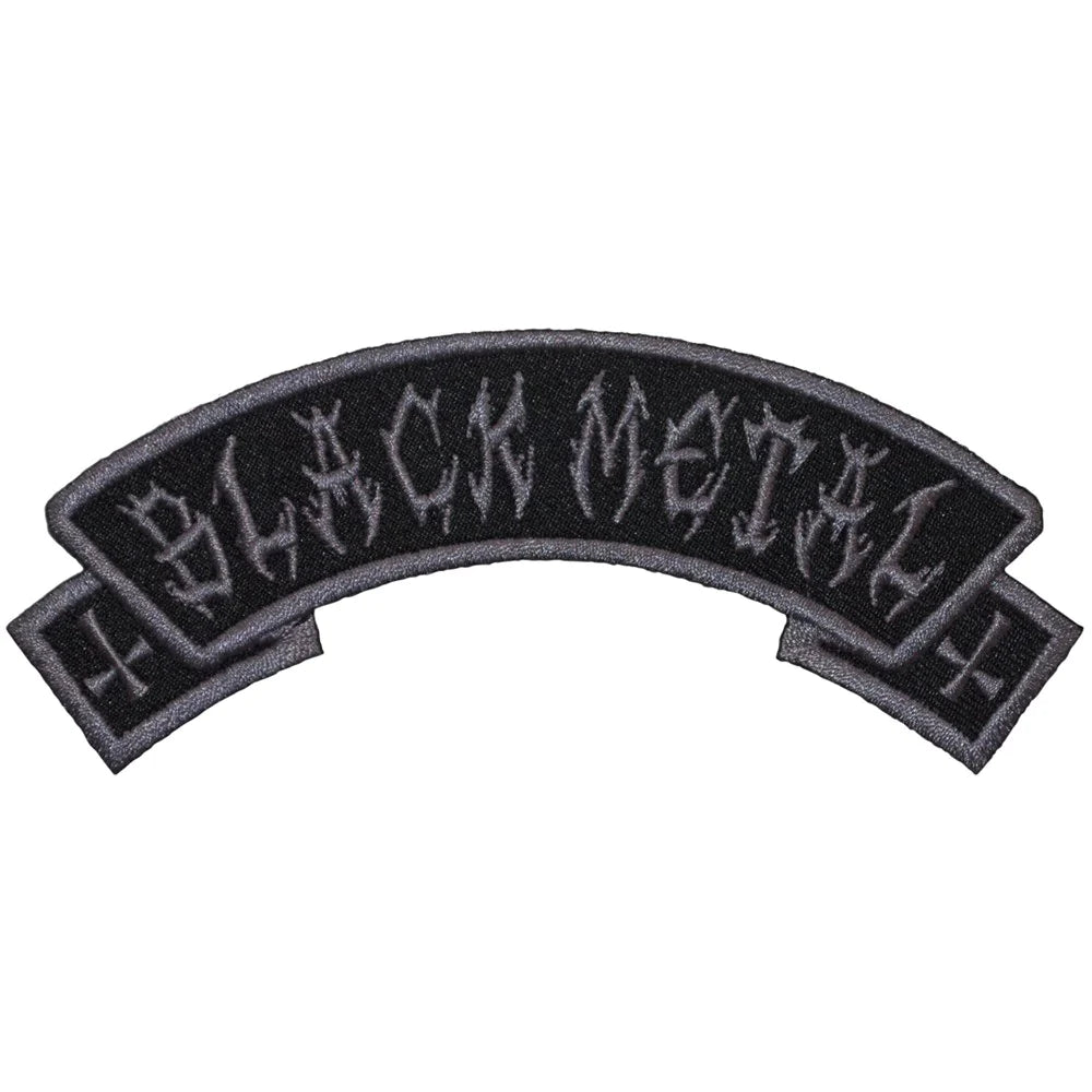 Arch Patch Black Metal