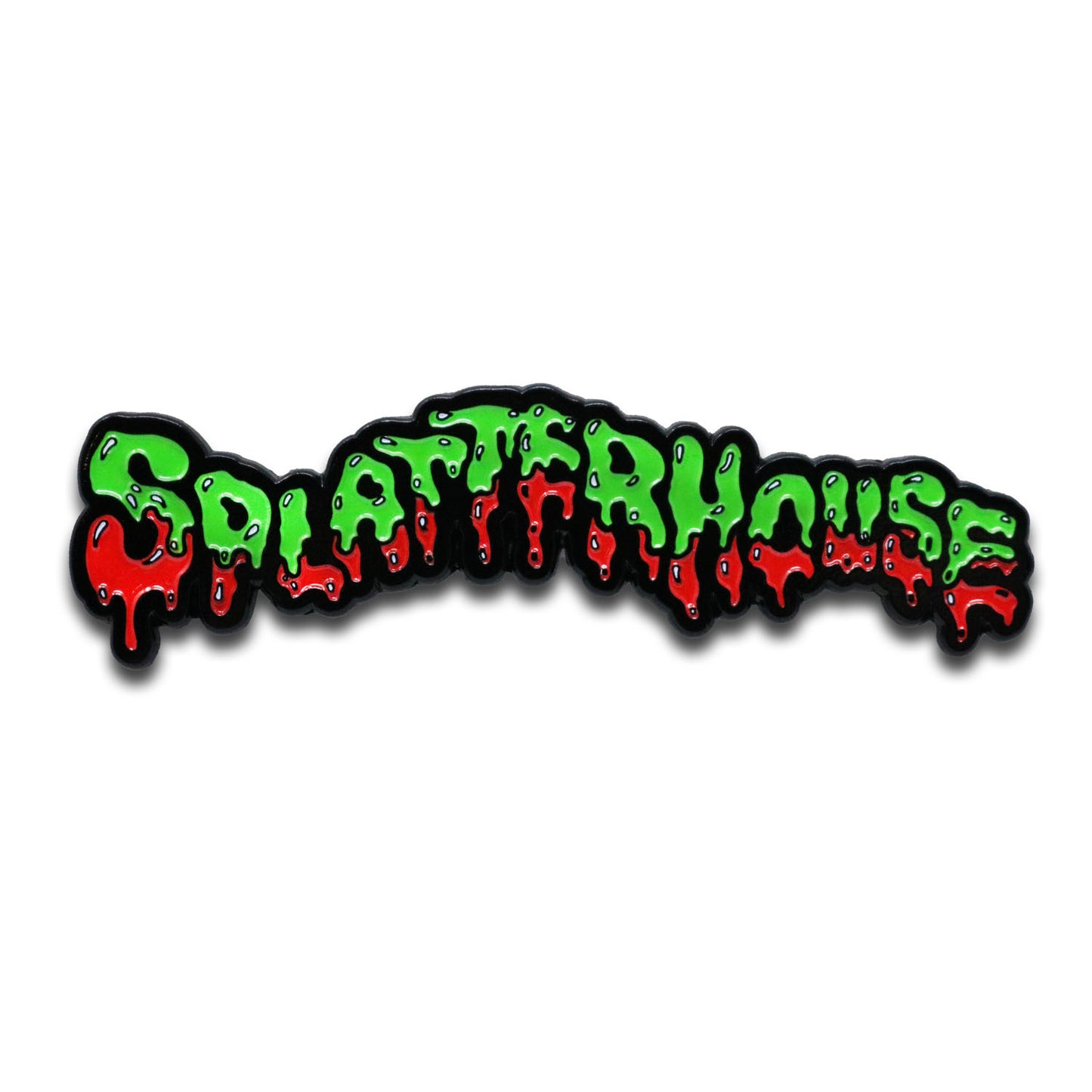 Splatterhouse Logo Enamel Pin