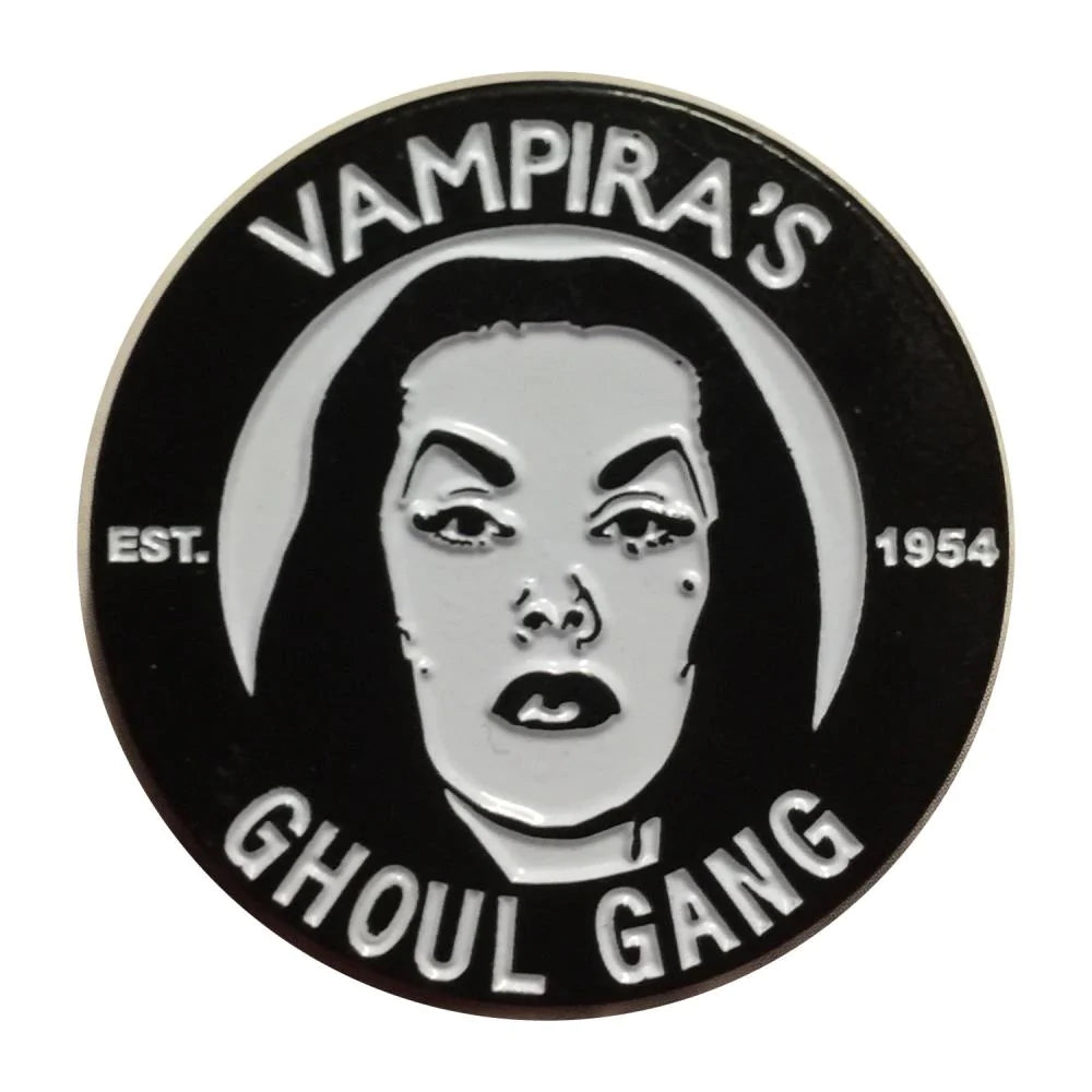 Vampira's Ghoul Gang Enamel Pin
