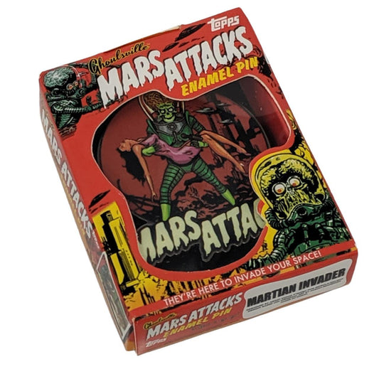 Mars Attacks Martian Victim Enamel Pin