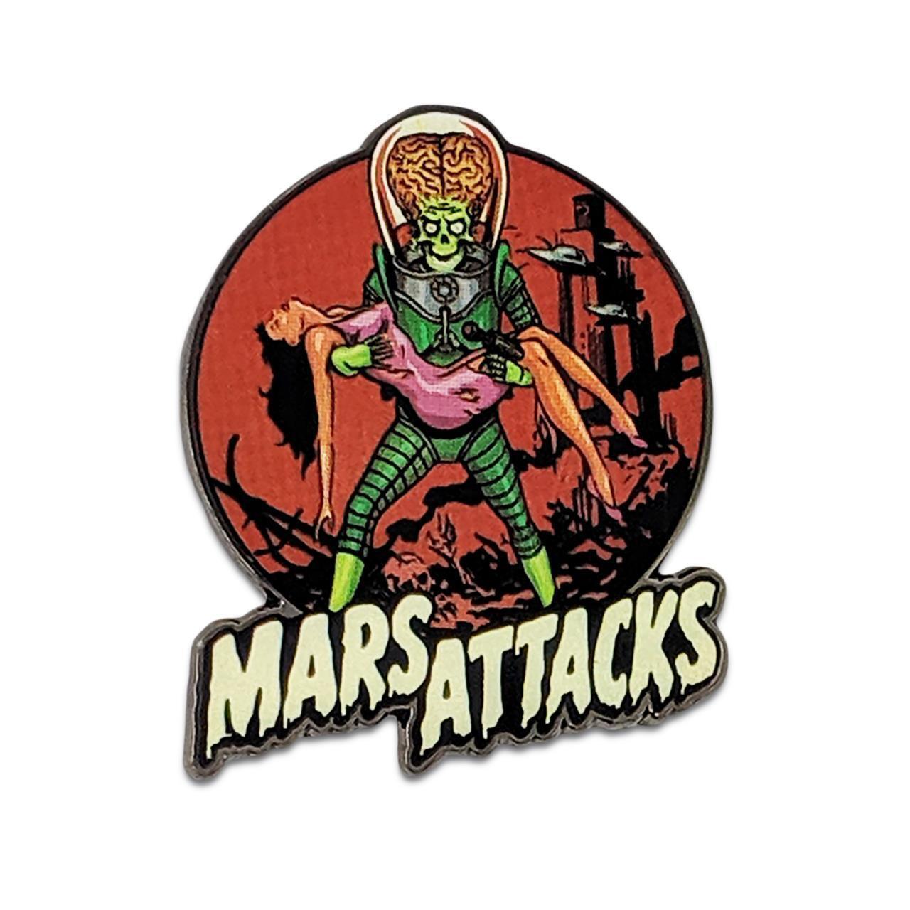 Mars Attacks Martian Victim Enamel Pin